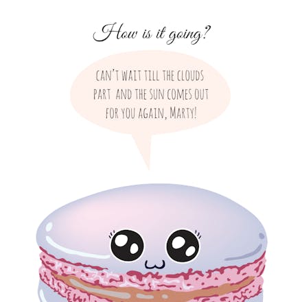 Just Checking - Get Well Soon Card