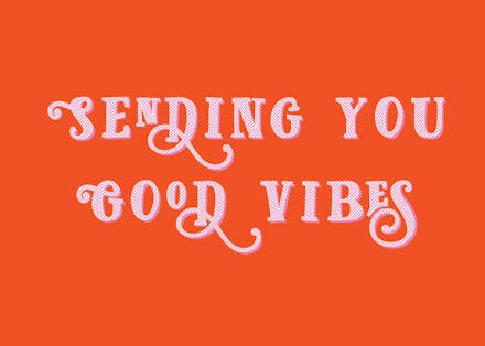 Positive Stripes - Cheer Up Card