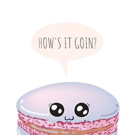 Simply said - get well soon card