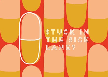 Speed Bump - Get Well Soon Card