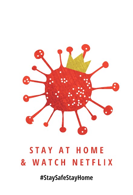 Stay safe stay home - Thoughts & Feelings Card