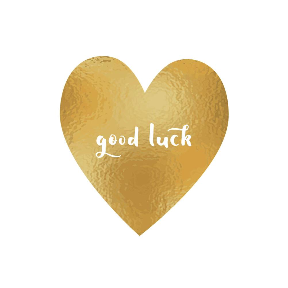 Luck love - good luck card