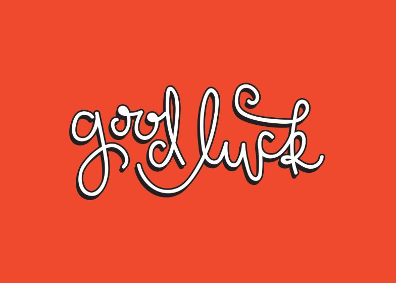 Lucky Graffiti - Good Luck Card (Free) | Greetings Island