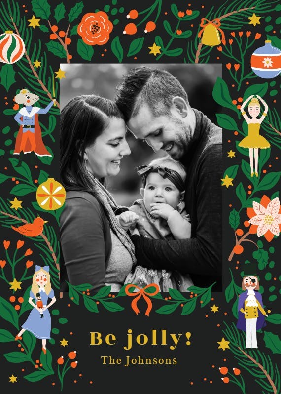 A christmas story - tarjeta de navidad