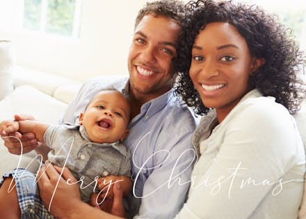 Big Script - Tarjeta De Navidad