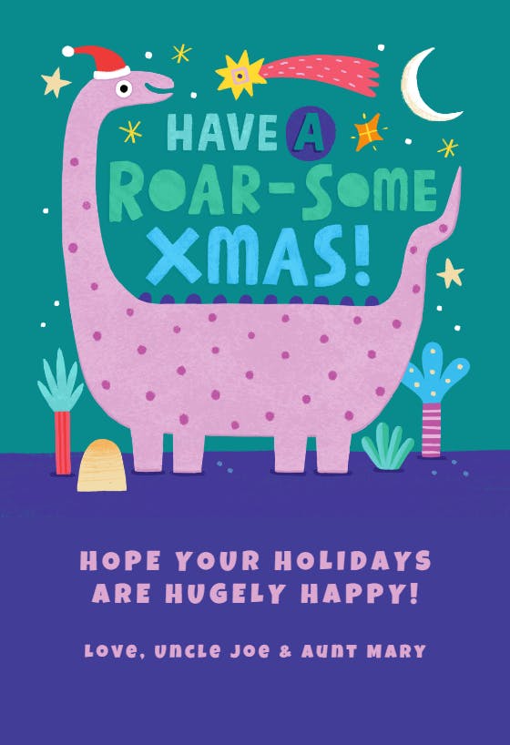Big wishes - christmas card