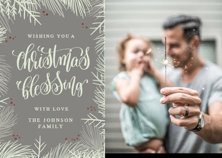 Christmas Blessing - Christmas Card (Free) | Greetings Island