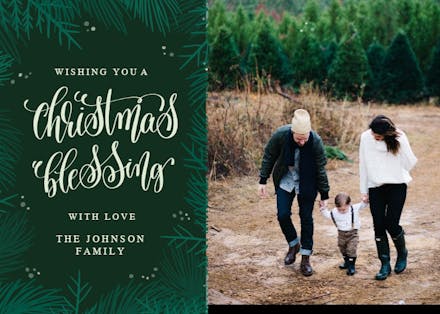 Christmas Blessing - Christmas Card