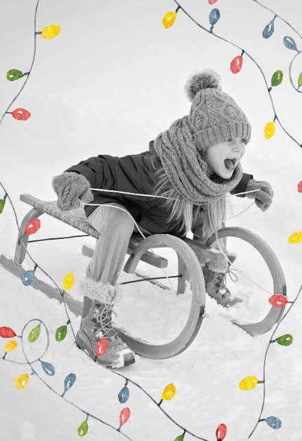 Christmas lights - Tarjeta De Navidad