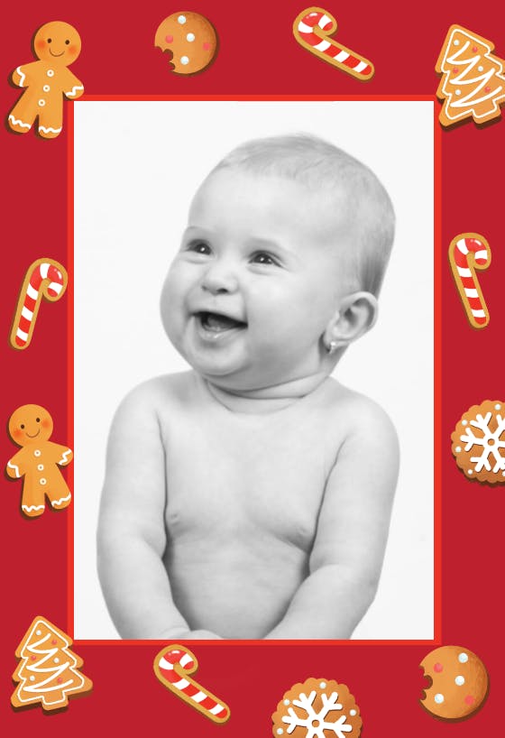 Cookie christmas -  tarjeta de navidad