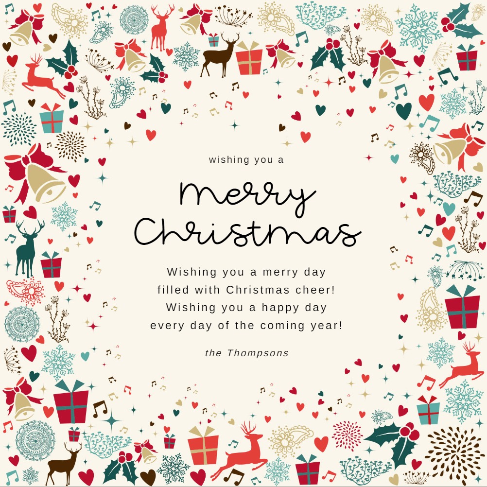 Festive Fir - Christmas Card (Free) | Greetings Island
