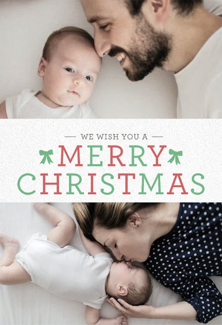 Goodness Grace And Love - Christmas Card
