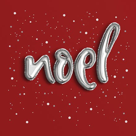 Holiday Balloons - Tarjeta De Navidad