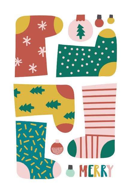 Merry - Christmas Card