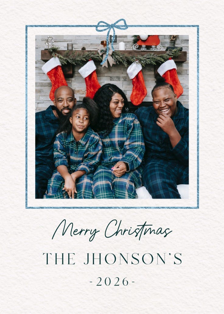 No better gift - christmas card