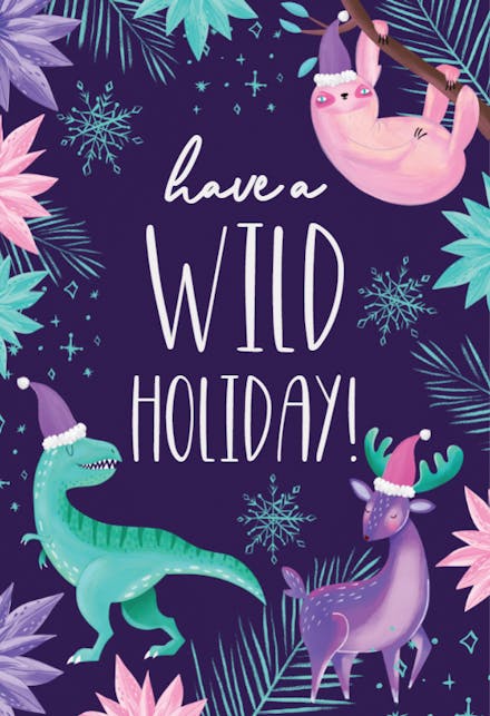 Pastel Christmas - Christmas Card