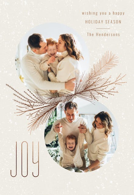 Pine Needle - Christmas Card