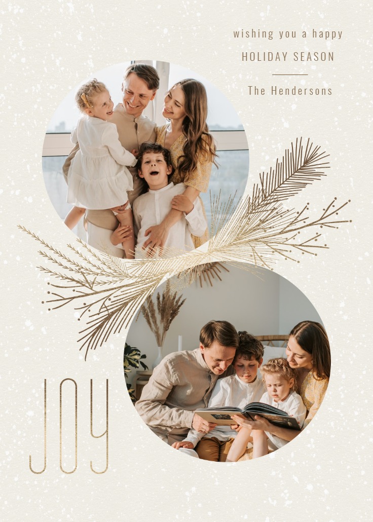 Pine Needle - Christmas Card | Greetings Island