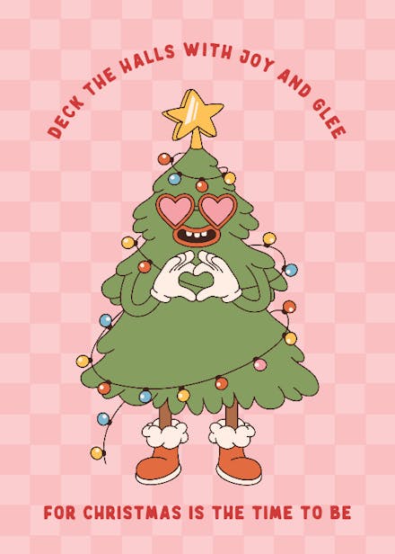 Time to be - christmas card