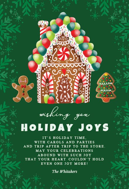 Sweet Christmas - Tarjeta De Navidad