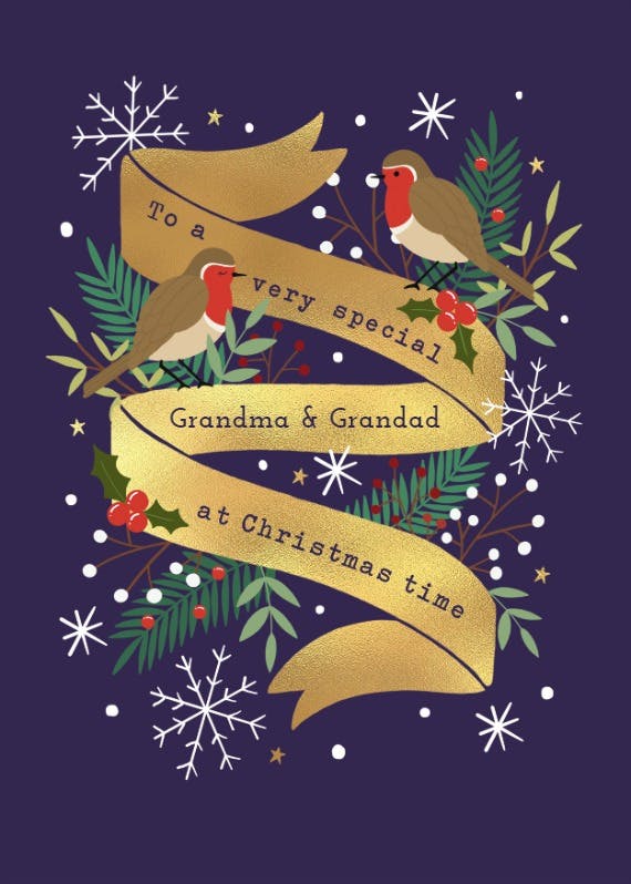 The gift of love - christmas card