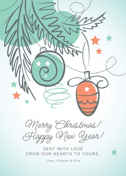 Trimmed Tree - Christmas Card (Free) | Greetings Island