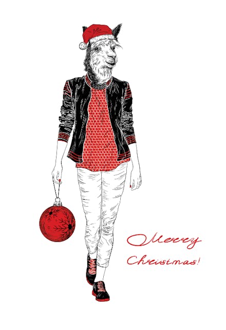 Very Hip - Tarjeta De Navidad