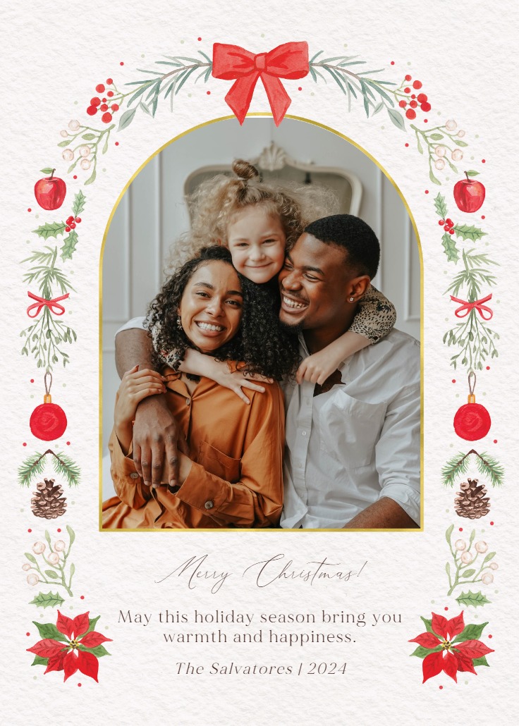 Winter Berries - Christmas Card | Greetings Island