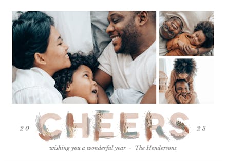 Winter Letters - Tarjeta De Navidad