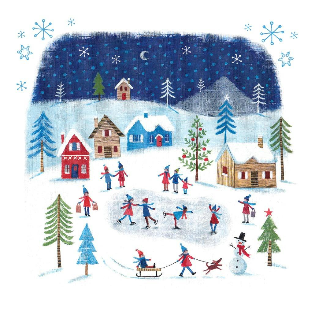 Winters tale - christmas card