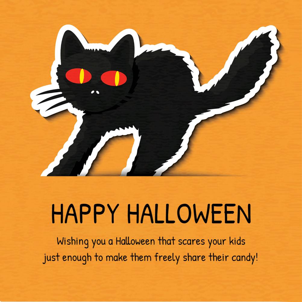 Arch enemy - halloween card
