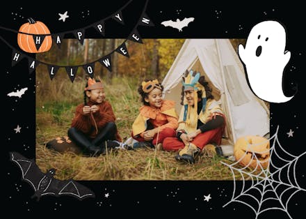 Boo Frame - Halloween Card