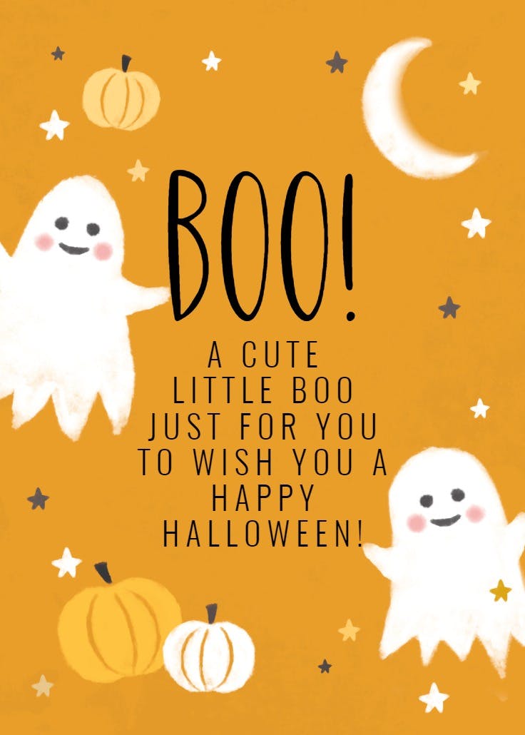 Bootiful day - halloween card