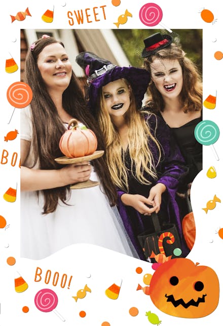 Extra Sweets - Halloween Card