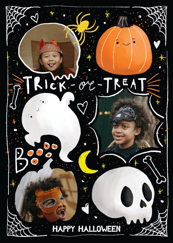 Full of scary - halloween card