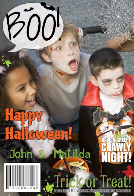 Halloween Mag - Halloween Card