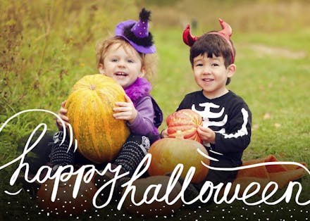 Halloween Photo - Halloween Card