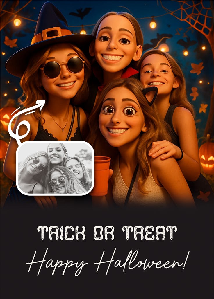 Here for the boos - halloween card