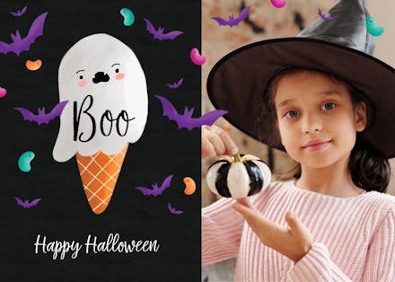 I scream - halloween card