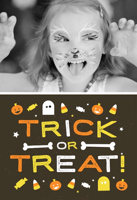 Magical And Sweet - Halloween Card