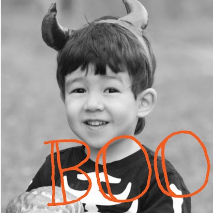Photo Boo - Halloween Card