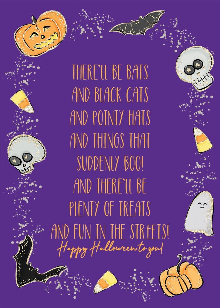 S-s-s-scary -  tarjeta de halloween