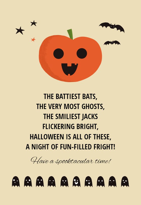 Spooktacular - Halloween Card (Free)  Greetings Island