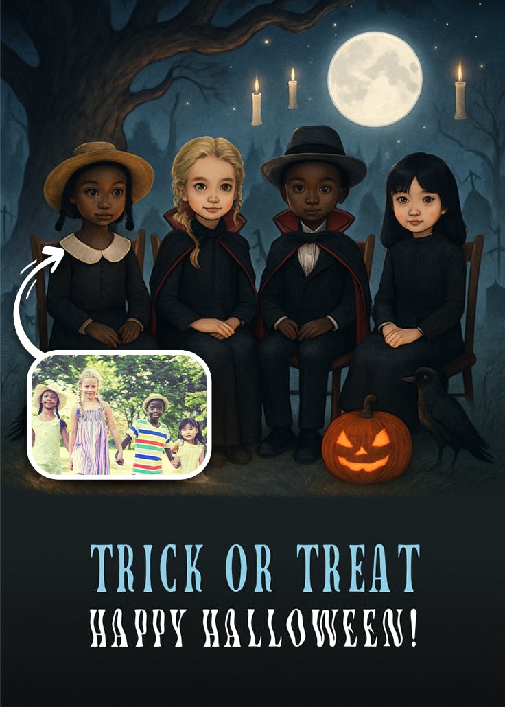 Spooky fun season -  tarjeta de halloween