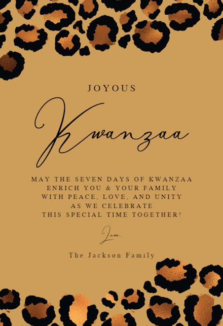 Wild Side - Holidays Card