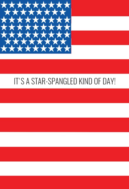 A Sparkling 4th of July - 4th Of July Greeting Card