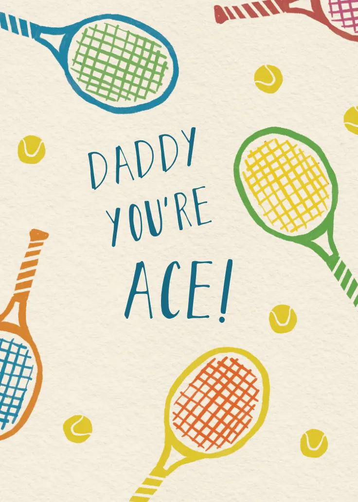 Ace dad - kort till fars dag