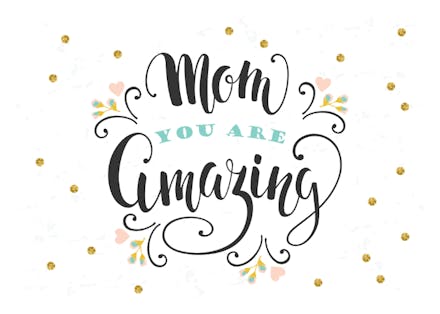 Amazing Mom - Tarjeta Del Día De La Madre
