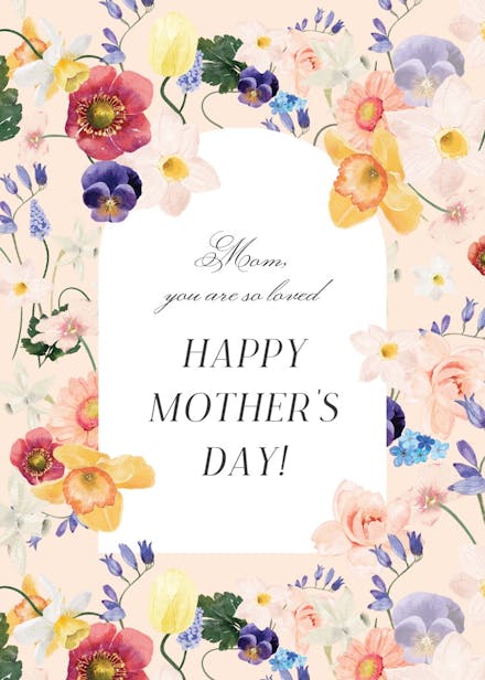 Spring colors - Mother's Day Card | Greetings Island