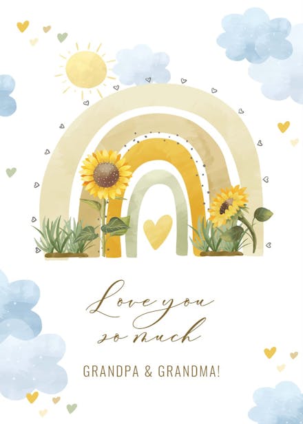 Bright day - holidays card